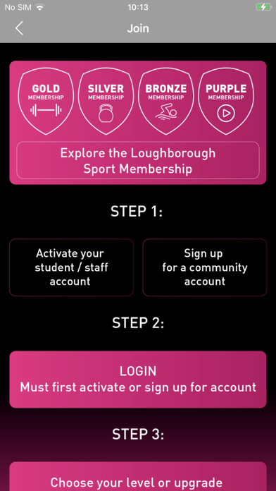 Loughborough Sport Screenshot