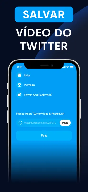 TweetSave - Baixar vídeo Tweet screenshot 1 of 3
