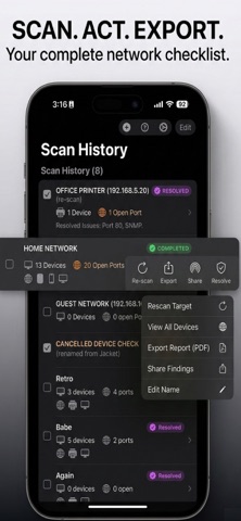 Crios: Network IP Port Scanner Screenshot 3 of 5