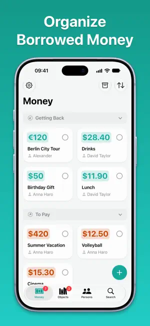 Keepfully – Loan Tracker screenshot 1
