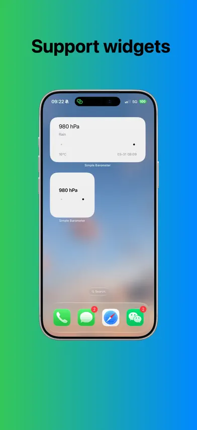 Clean Barometer screenshot 2
