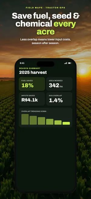 Field Maps Tractor GPS screenshot 3