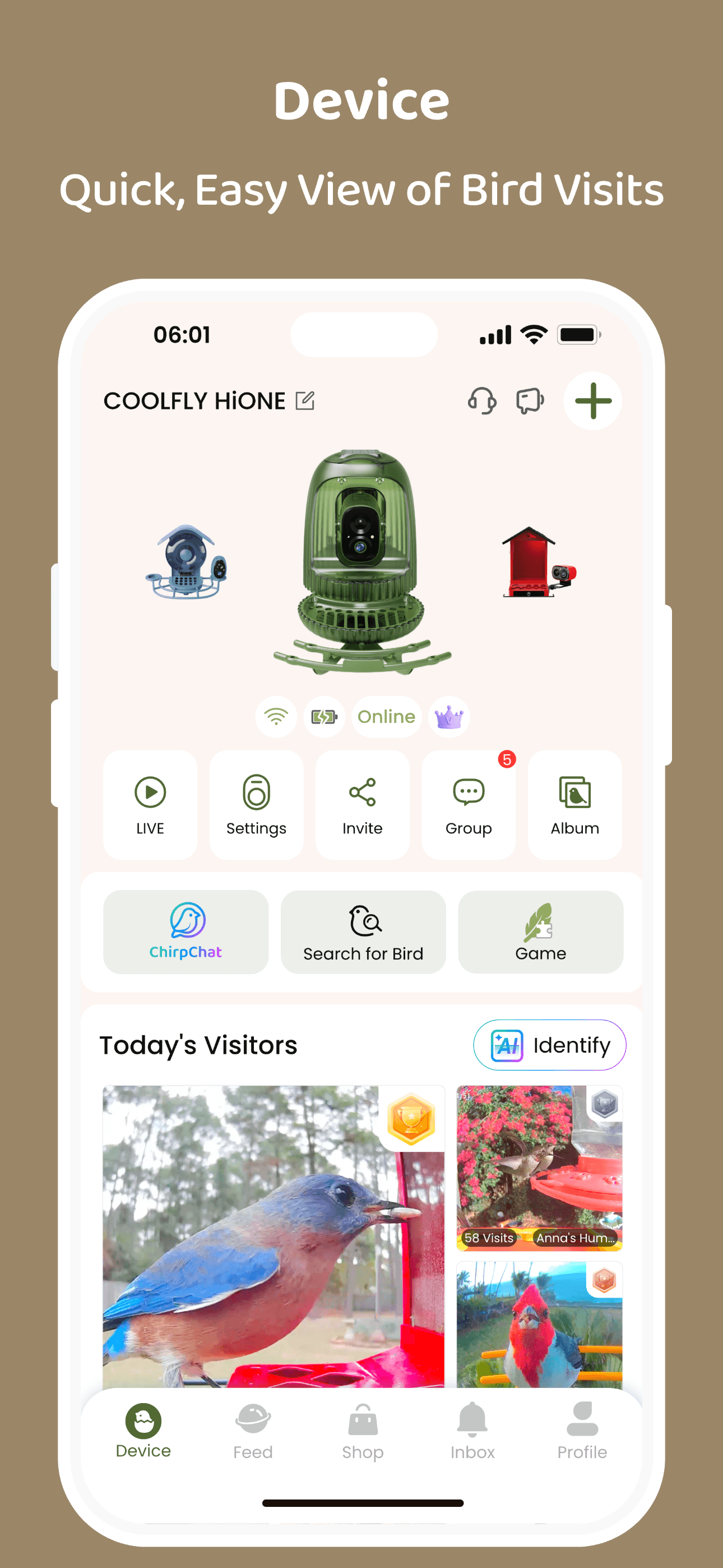 COOLFLY：Free Bird ID&Community screenshot 3