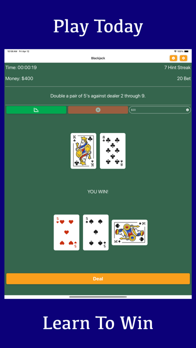 Blackjack Strategy Training screenshot 4
