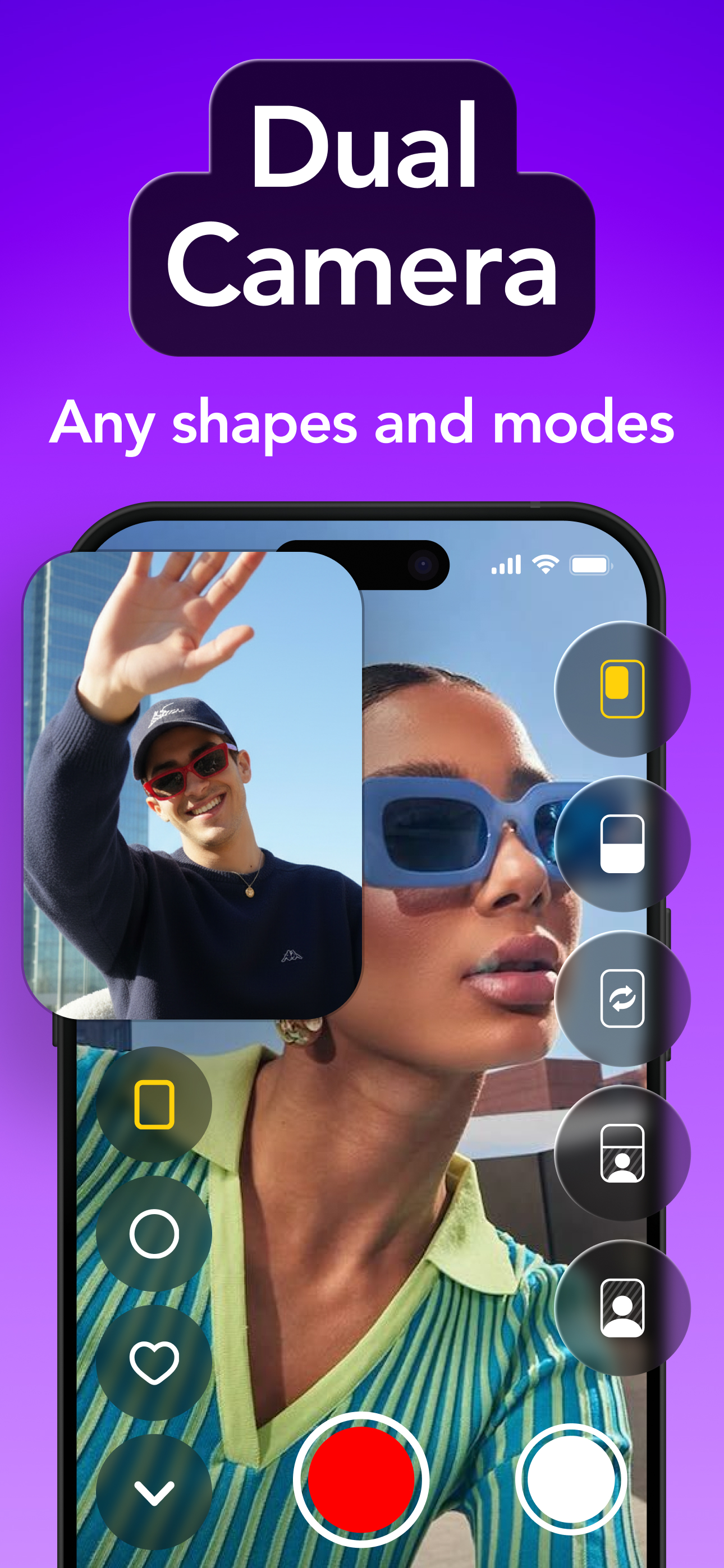 2Cam Dual Camera Double Video