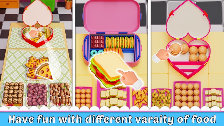 Lunch Box Organizer 3D screenshot-3