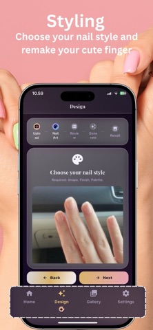 Nails Art - AI Makeover Screenshot 3 of 5