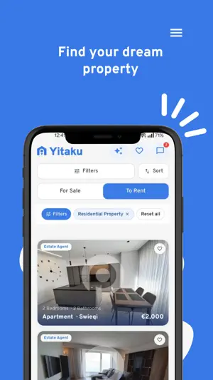 YITAKU Property Malta screenshot 3