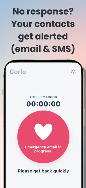Corlo: Life Sign Check-In screenshot 4
