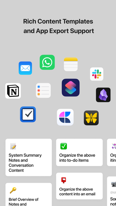 ideaShell: AI Voice Notes iPhone screenshot 8 - Lifestyle app
