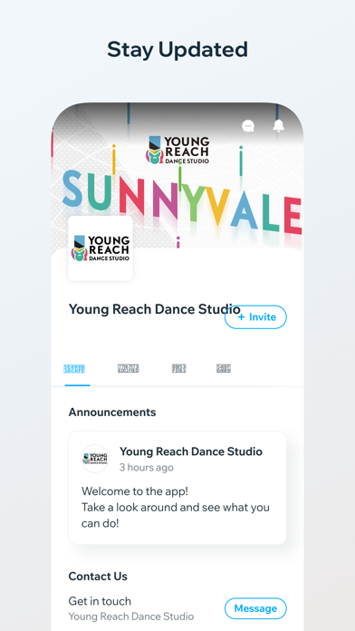 Young Reach Dance Studio Screenshot