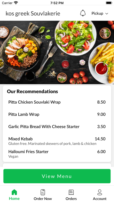 Kos Greek Souvlakerie Screenshot