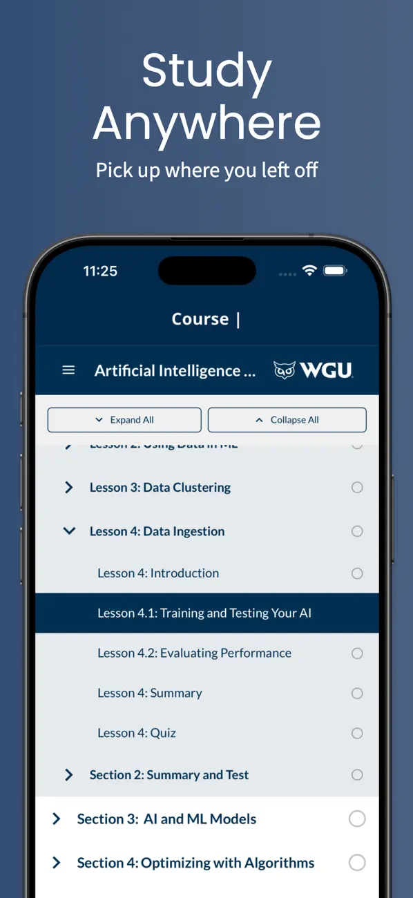 Screenshot #2 pour myWGU Mobile