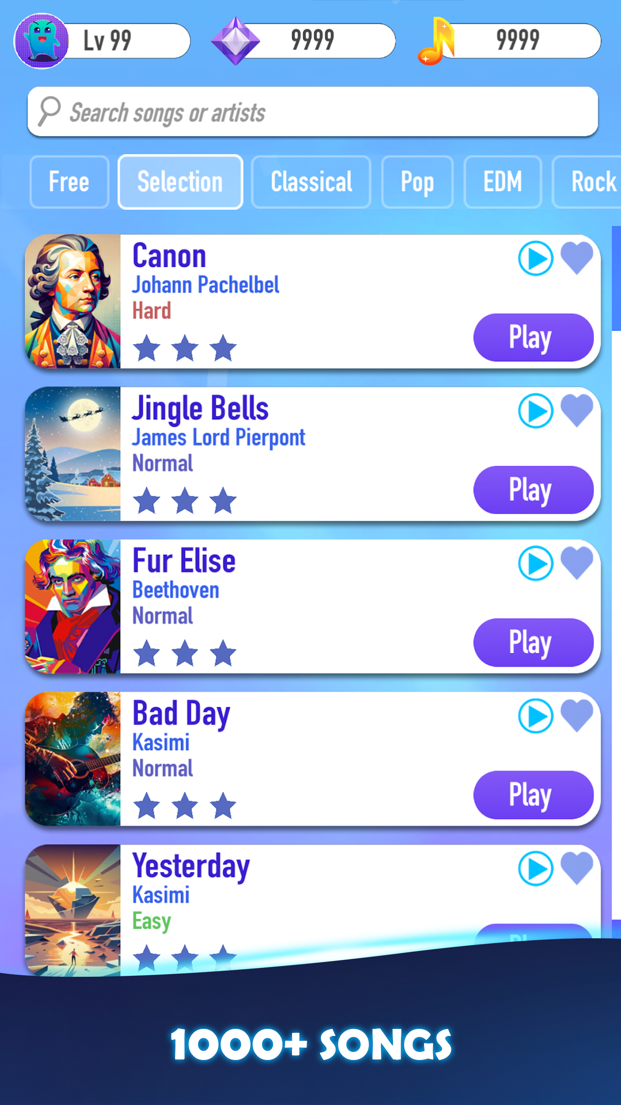 Music Tiles 2 - Fun Piano Game screenshot 3