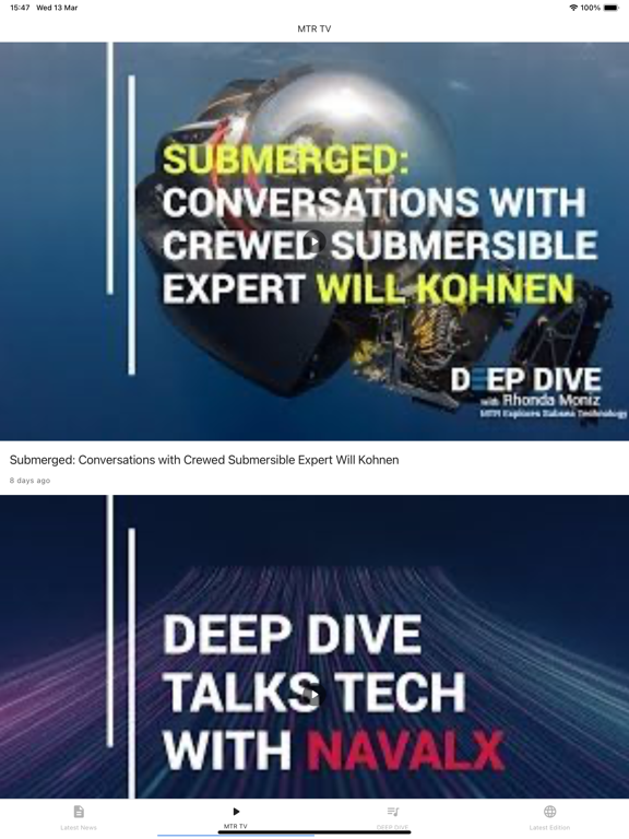 Screenshot #6 pour Marine Tech News