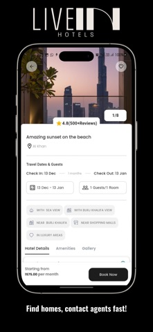 Live in Hotels - UAE screenshot