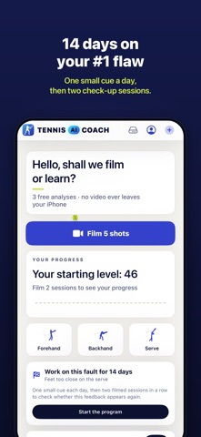 AI Tennis Coach Screenshot 6 of 9
