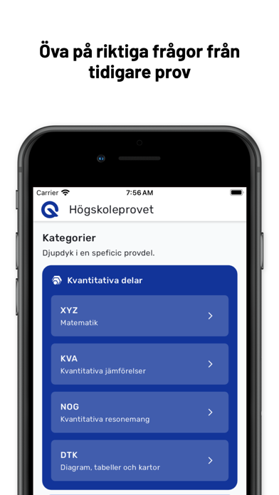 Högskoleprovet - Få 2.00 Screenshot