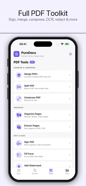 PureDocu: PDF Scanner screenshot 3