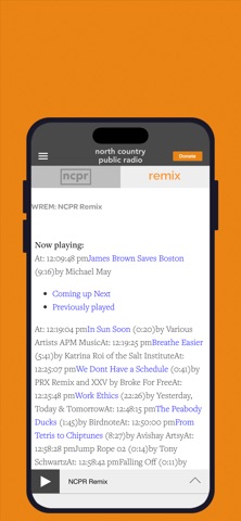 NCPR Public Radio App screenshot