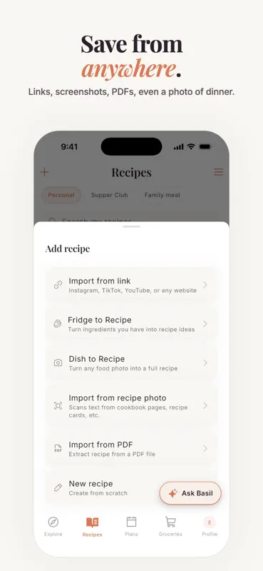 Supper: Recipes & Meal Planner screenshot 6 of 7