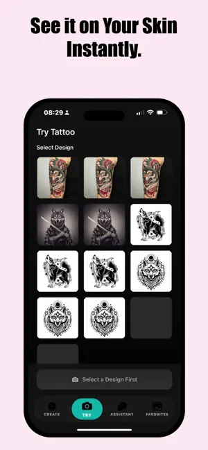 Tattoo AI: Design & Try On screenshot 2