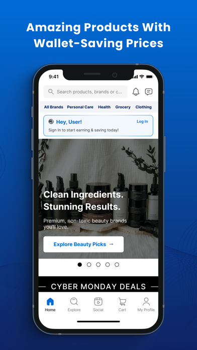 Truly Free iPhone screenshot 1 - Shopping app