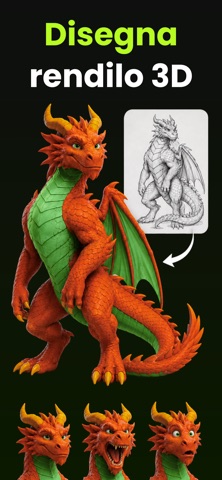 Meshy AI: Crea Modelli 3D iPhone screenshot 2