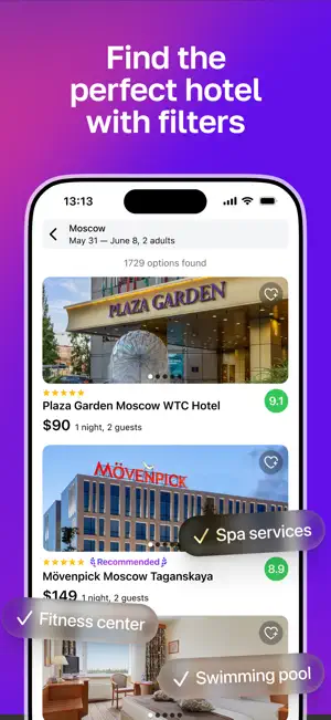 Moya Bron — Hotel Booking screenshot 3