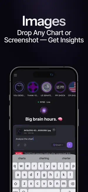 True AI - Finance AI Assistant iPhone screenshot 2