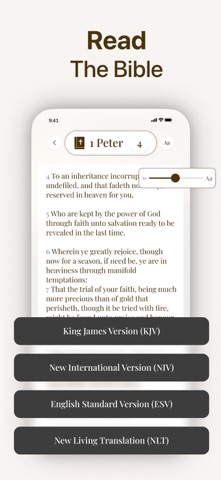 Bible Chat: Daily Verse iPhone screenshot