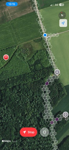 Hexplorer: Explore and track screenshot