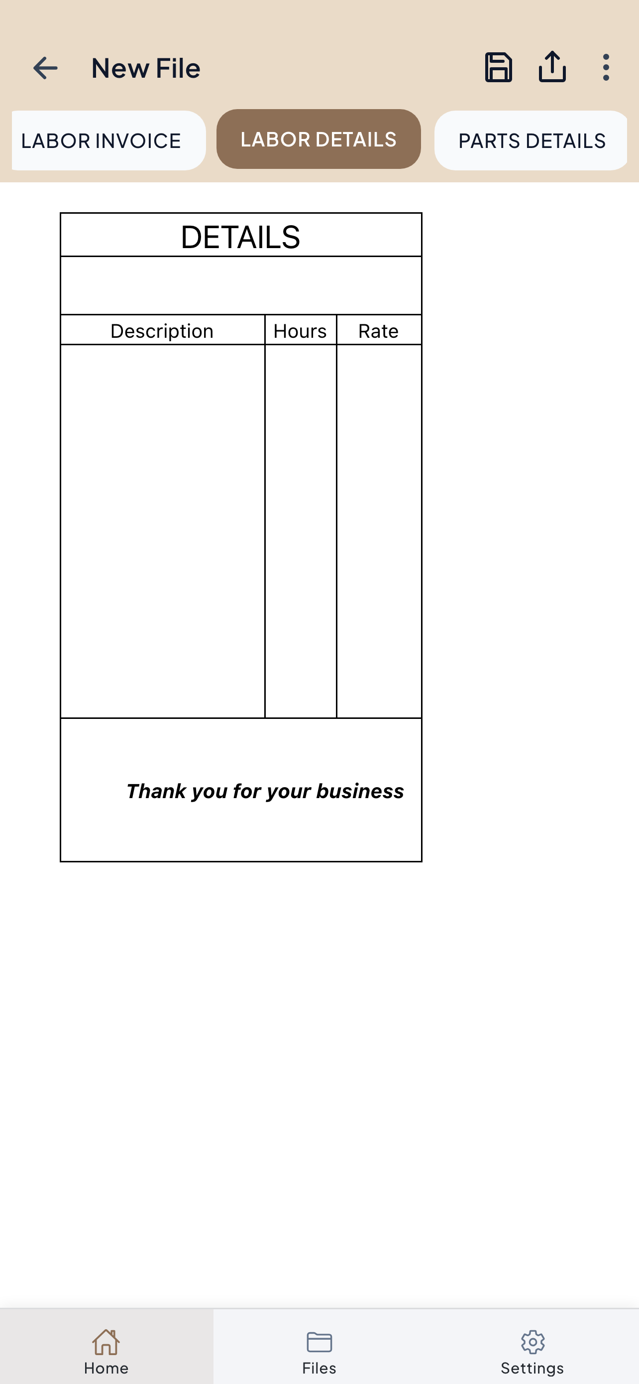 Auto Repair Invoice screenshot 5