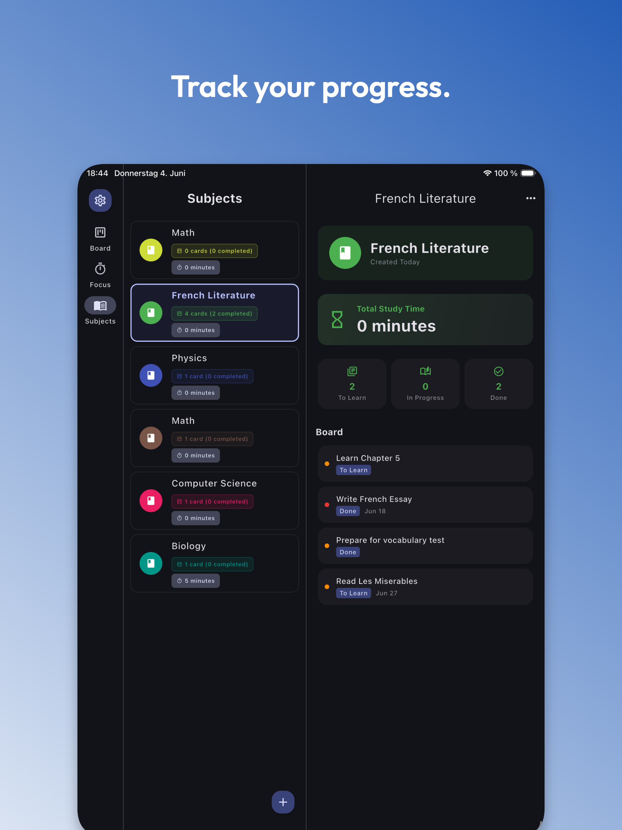 Studiplanner