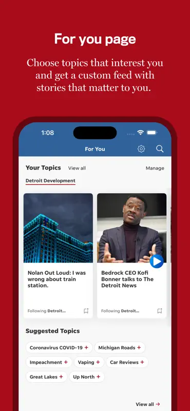 The Detroit News: Local News screenshot 2 of 7