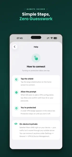 SafeNet: Parental Web Filter screenshot 4