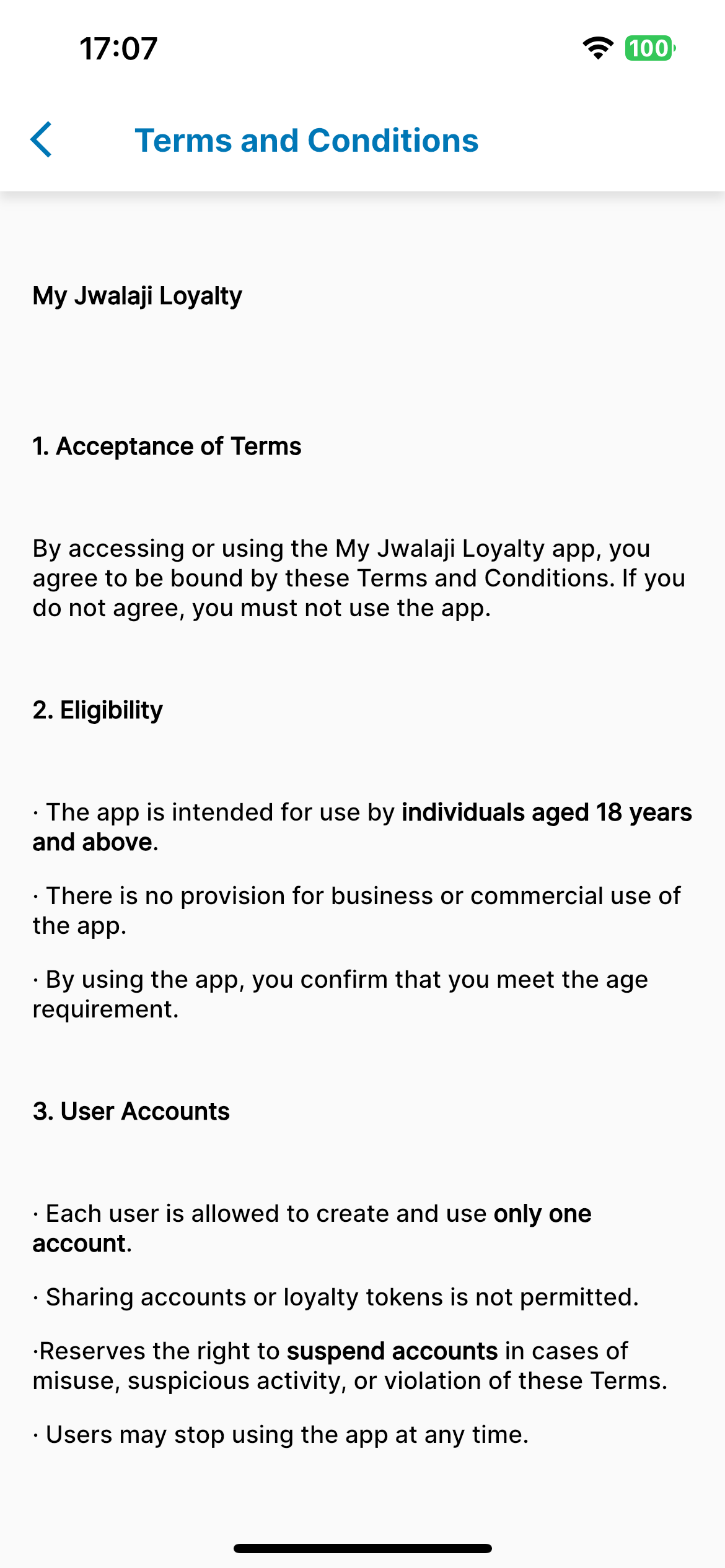 My Jwalaji Loyalty screenshot 5