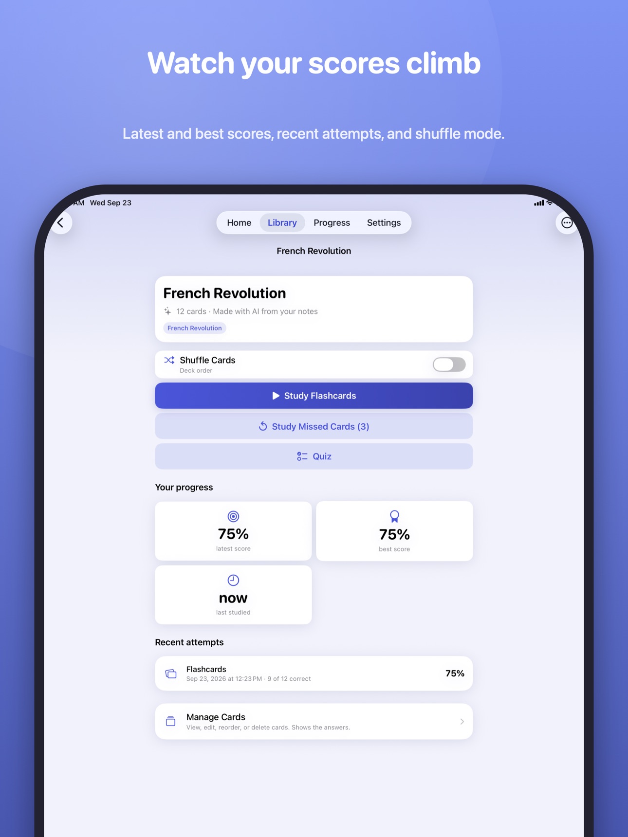 Screenshot 12 of Load: AI Flashcard Maker