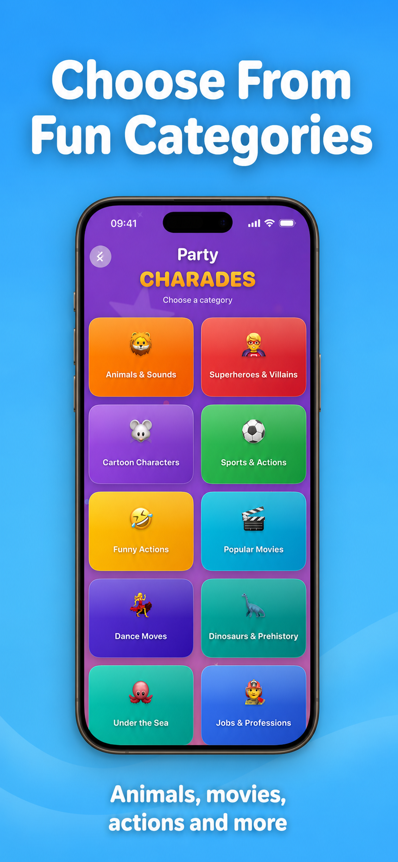 Charades for Kids & Family! screenshot 4