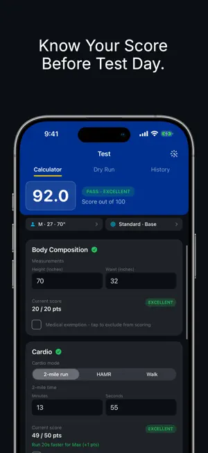 Sentinel: Air Force Fitness screenshot 1