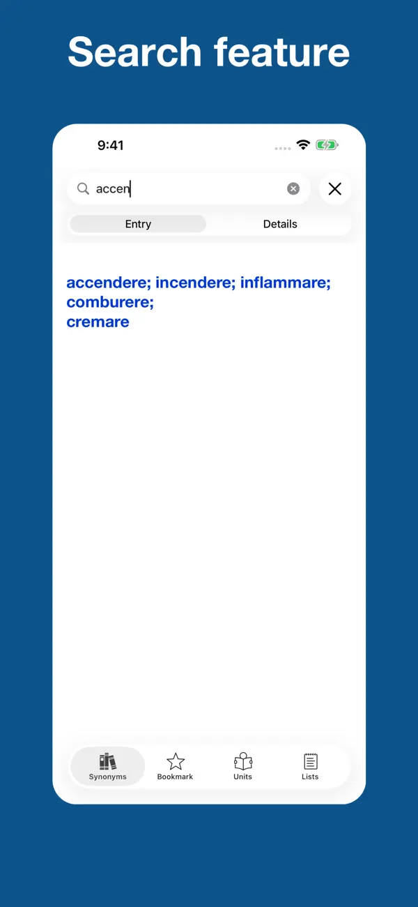 Screenshot #2 pour Latin synonym dictionary