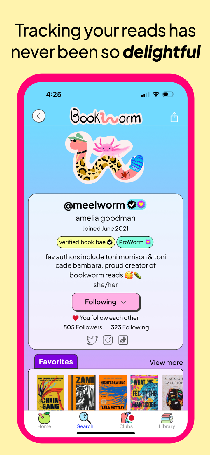 Bookworm Reads screenshot 3