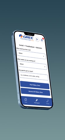 GREE Contractor Pro iPhone screenshot