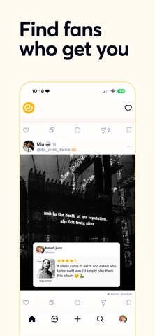 Enjoy: Books, Music, Film & TV iPhone screenshot