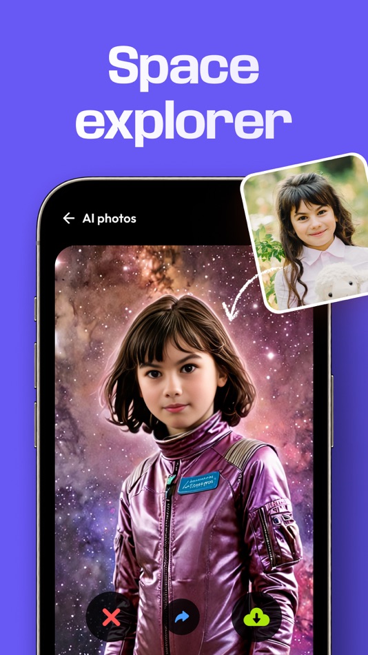 #7. Mugshot: AI Headshot Avatar (iOS) 由: Blendit Studios Private Limited