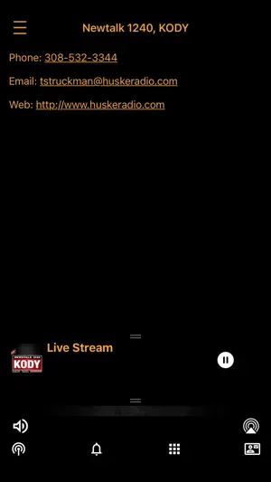 KODY, 1240-AM/106.1-FM screenshot 3