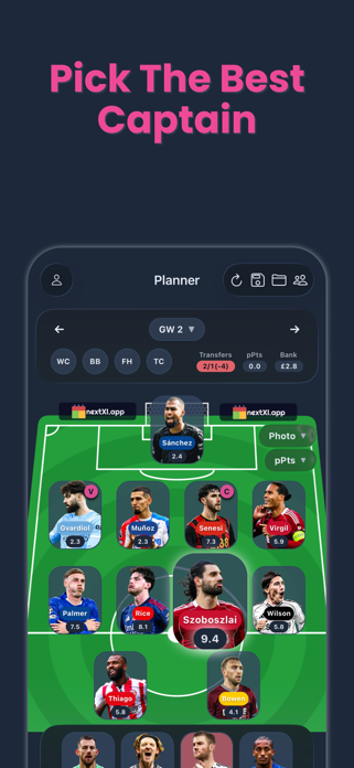 NextXI FPL Screenshot 3 of 9