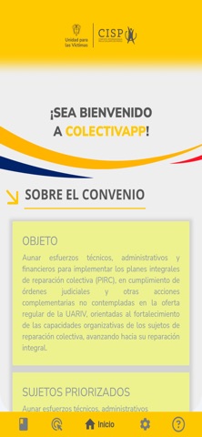 ColectivApp iPhone screenshot