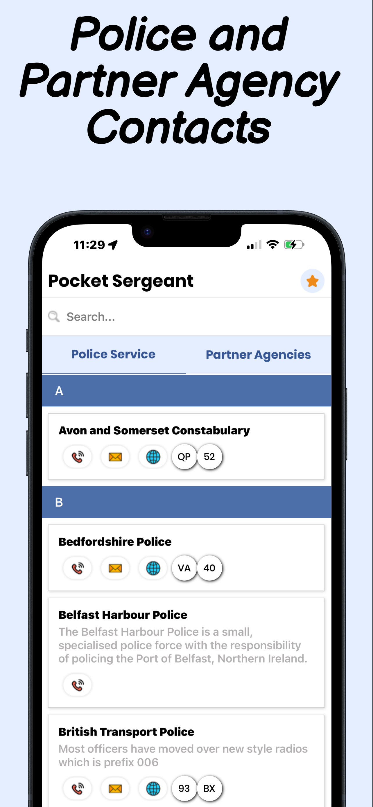 Pocket Sergeant - Police Guide