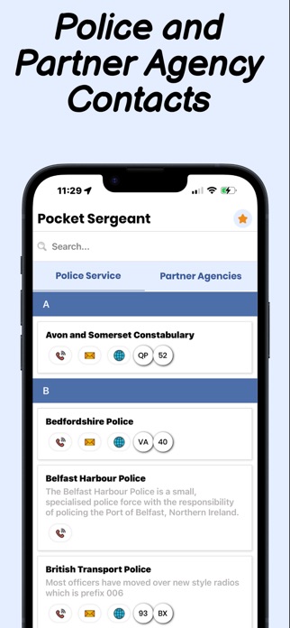 Pocket Sergeant - Police Guide Screenshot 7 of 8